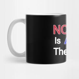 No One Is Above The Law - Back Mug